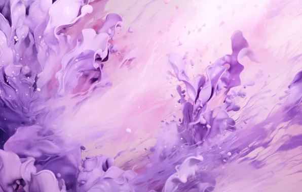 The explosion, abstraction, fog, background, lilac, pink, smoke, splash