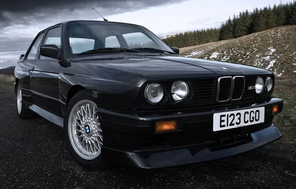 BMW, BMW, classic, the front, E30, 1988, Evolution II