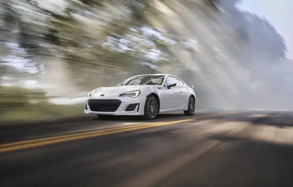 Picture car, auto, Subaru, wallpaper, white, Subaru, BRZ