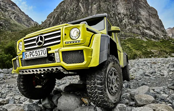 Picture Concept, face, Mercedes-Benz, Mercedes, the front, BRABUS, 4x4, AMG