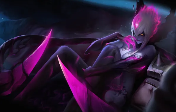 Girl, The game, Girl, Fantasy, Art, Art, League of Legends, League of legends