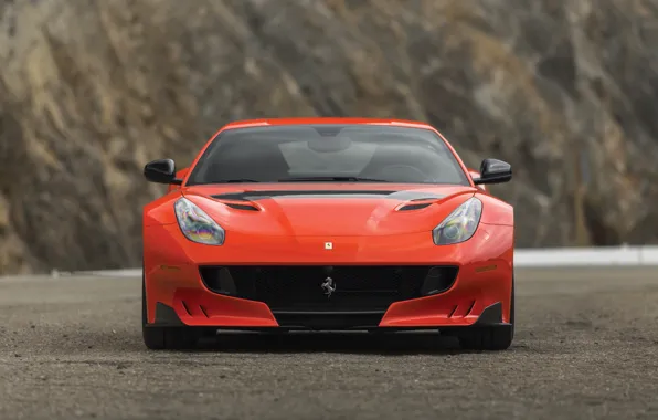 Front view, F12, 2017, TDF, supercar, Ferrari