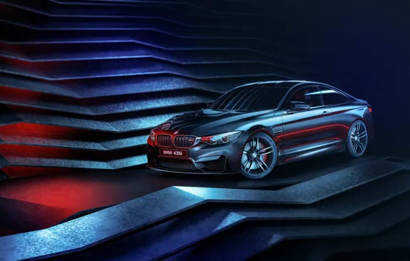 BMW, Machine, Style, Car, Render, 435i, Transport & Vehicles, Mohamed Khalil