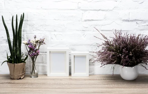 Flowers, style, photo, frame
