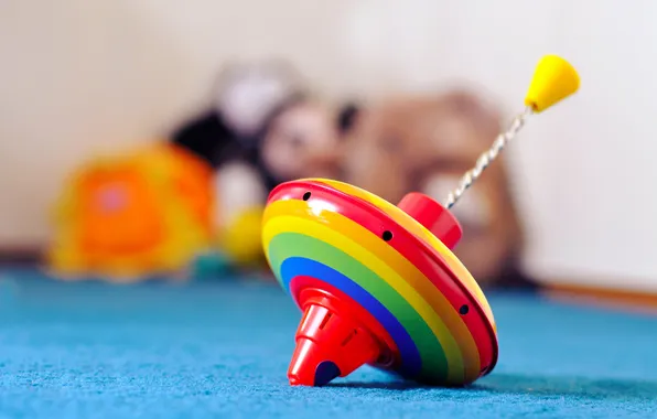 Children, toy, the game, home, the top, Yula