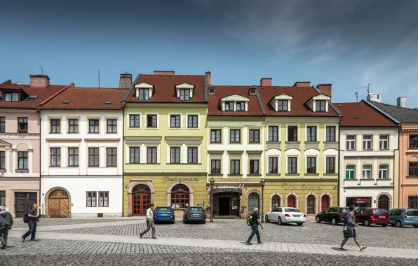 The city, Czech Republic, Street, Street, Czech Republic, Hradec Kralove, Hradec Kralove