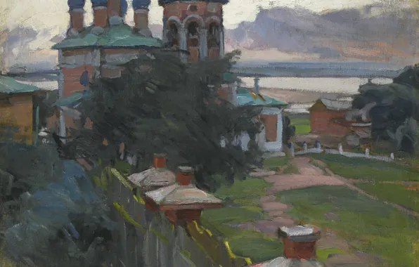 Church, temple, 1910, MUROM, Abram Efimovich Arkhipov