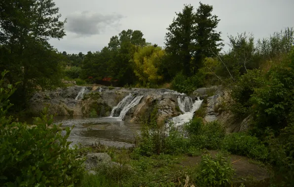 Picture Nature, Waterfall, Italy, Nature, Italy, Waterfall, Italia