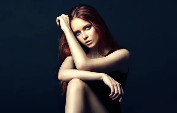 Look, makeup, leg, Anna, Evgeny Bulatov