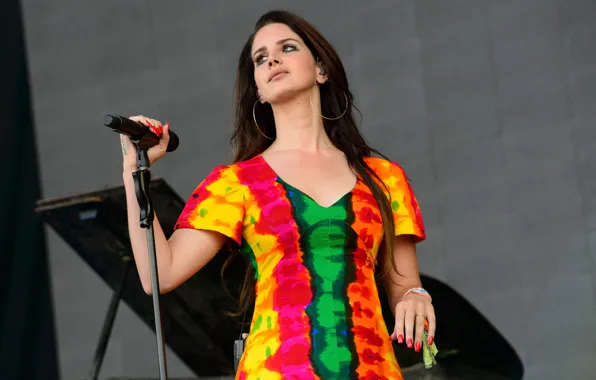Lana Del Rey, American singer, Lana Del Rey, Music Festival, Britain Glastonbury