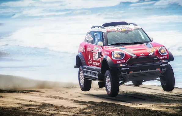 Sand, Red, Sea, Beach, Mini, Dust, Sport, Speed