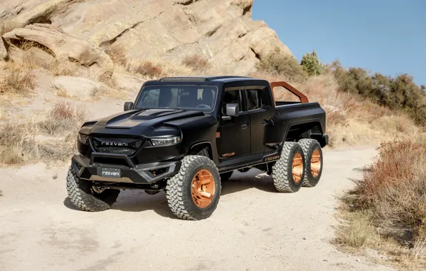 Pickup, triaxial, Rezvani, 2020, Hercules 6x6