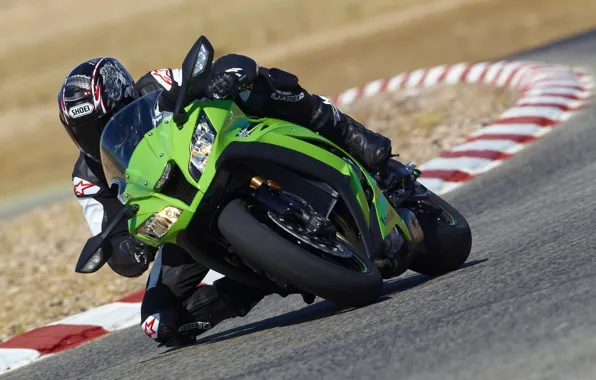 Race, motorcycle, ZX-10R