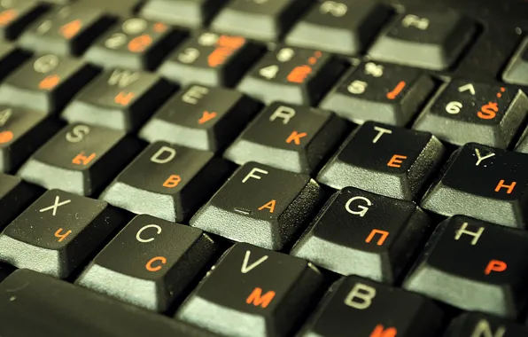 Computer, button, keyboard