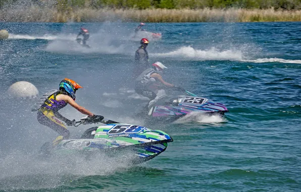 Speed, boats, race
