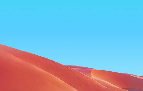 Day, background, dune, android 9