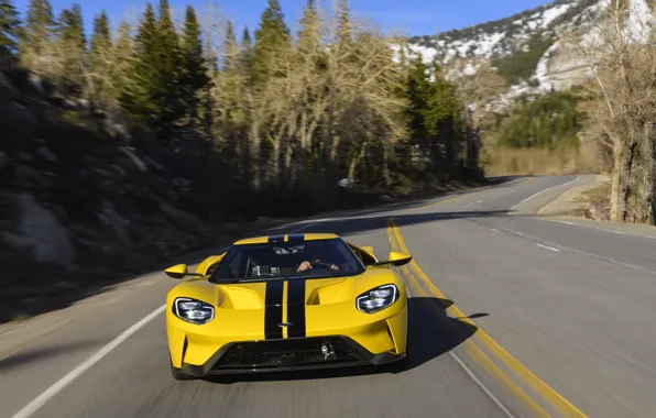 Ford, supercar, Ford GT, front view, 2017