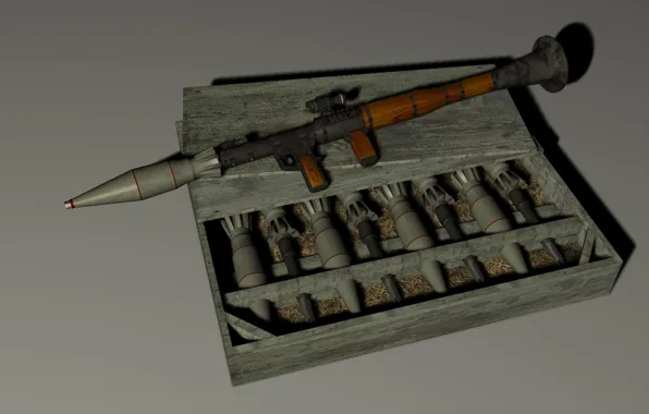 Weapons, RPG, grenade launcher