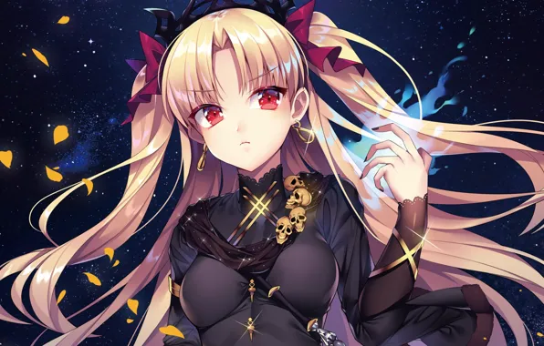 Picture girl, anime, crown, art, Fate / Grand Order, The destiny of a great campaign