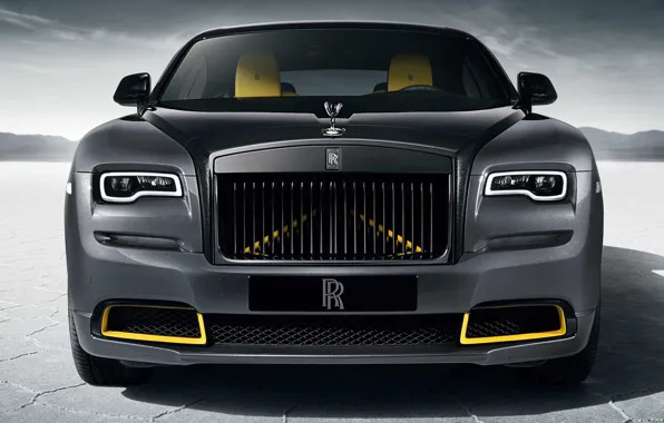 Rolls-Royce, front view, Wraith, Black Badge, 2023, Black Arrow, Wraith Black Arrow, 2023 Rolls-Royce Black …