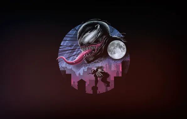 Minimalism, Language, Teeth, Marvel, Venom, Venom, Symbiote, Creatures