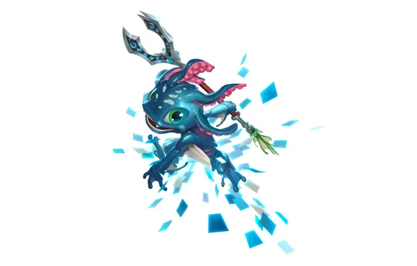 Being, white background, Fizz, Legends of Runeterra