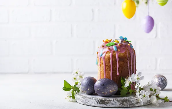 Holiday, eggs, Easter, cakes