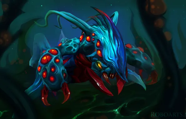 Forest, hero, terrible, dota2, Weaver