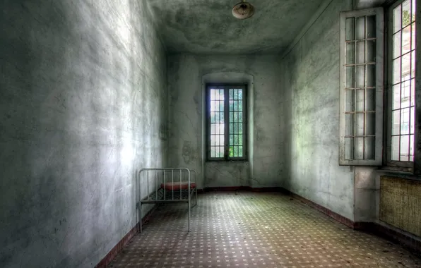 Room, interior, window