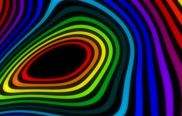 Light, line, strip, color, rainbow, ring