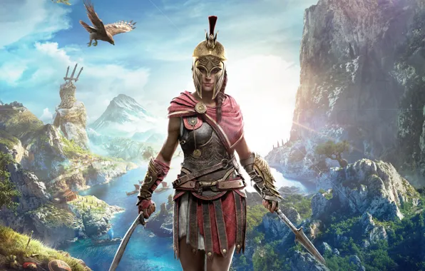 Picture Girl, Game, Assassin’s Creed, Odyssey