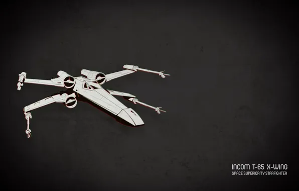 Star wars, Incom, X-wing, T-65