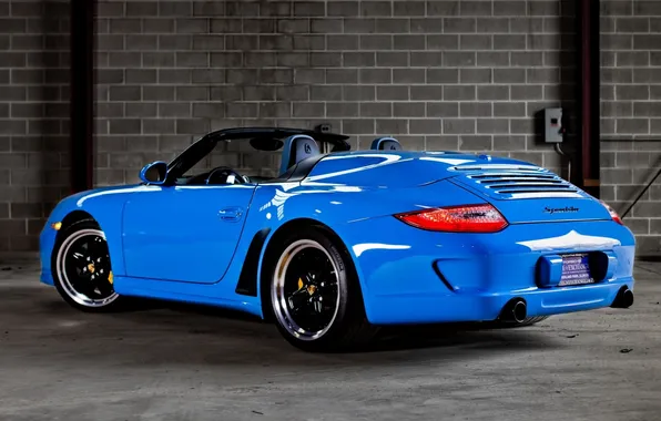 Picture background, 911, 997, Porsche, supercar, Porsche, rear view, Speedster
