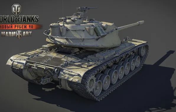 Picture tank, USA, USA, tanks, render, WoT, World of tanks, tank