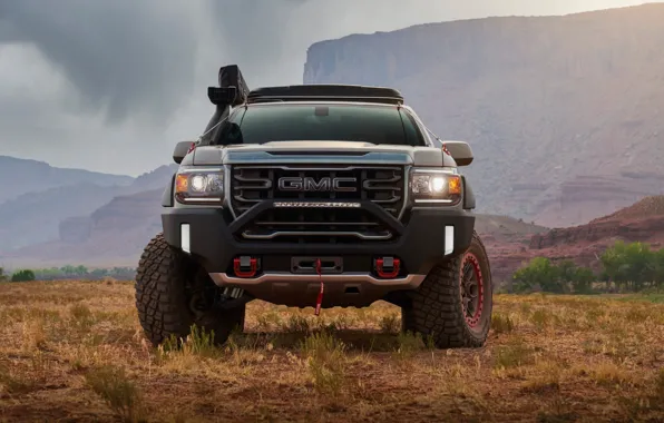 Grass, mountains, concept, power, SUV, the concept, grass, power