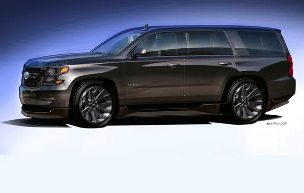 Picture concept, black, chevrolet, 2015, tahoe