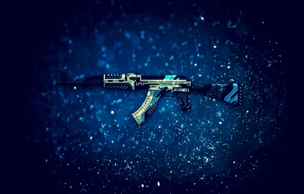 Picture the volcano, AK-47, Counter-Strike: Global Offensive, CS:GO, Vulcan