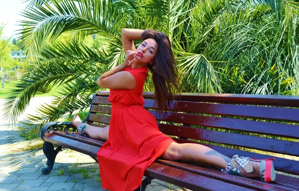 Girl, sweetheart, model, brunette, Wallpaper, Shoes, Heels, beautiful
