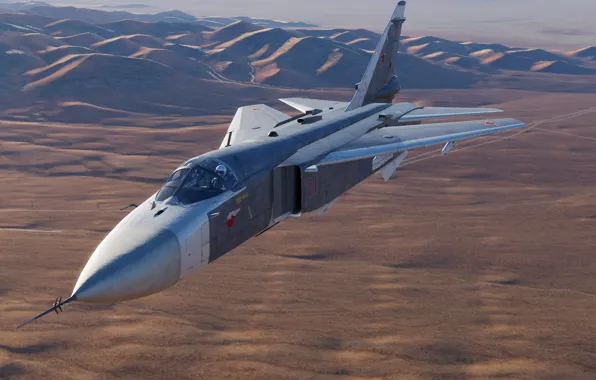 Picture bomber, Su-24M, Sukhoi
