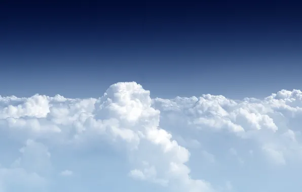Picture clouds, height, stratosphere