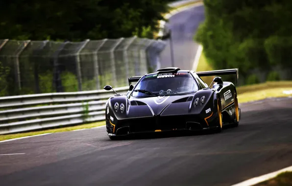 Picture Pagani, Zonda, Nursburgring, Racing track, Racord, Green HELL, Nordshlaife
