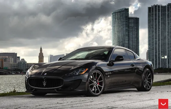 Picture Maserati, GranTurismo, Vossen, Wheels, 2016