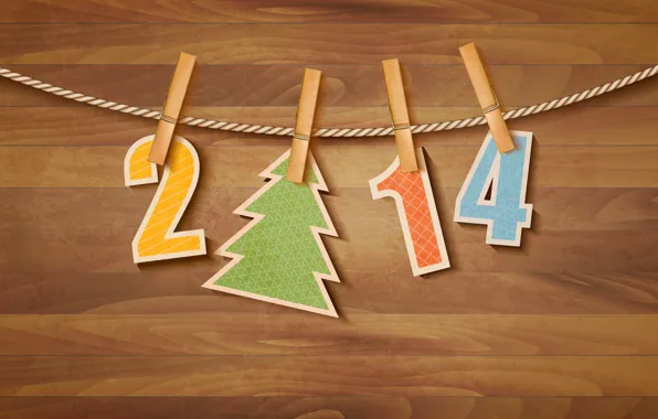 Tree, New Year, Merry Christmas, clip, Christmas tree, New year, 2014, clip