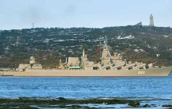 Missile cruiser, the project 1164, Marshal Ustinov