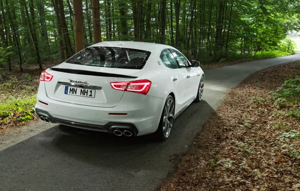 Maserati, rear view, 2018, Ghibli, Novitec, GranSport