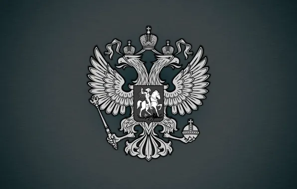 Picture eagle, coat of arms, Russia