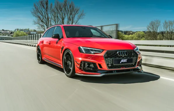 Audi, speed, 2018, ABBOT, RS4, RS4-R