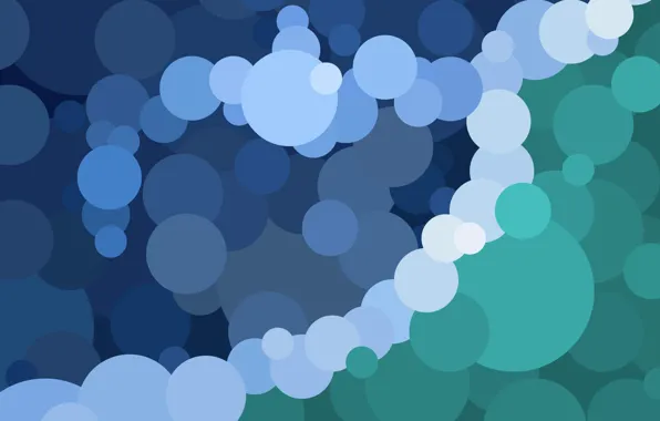 Pattern, paint, round
