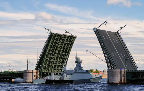 Navy, Neva, Serpukhov, small missile ship