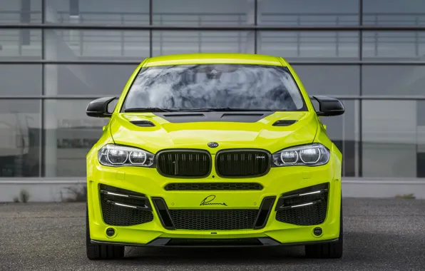 BMW, Front, Yellow, Lumma, Lumma Design, BMW x6, CLR X6R